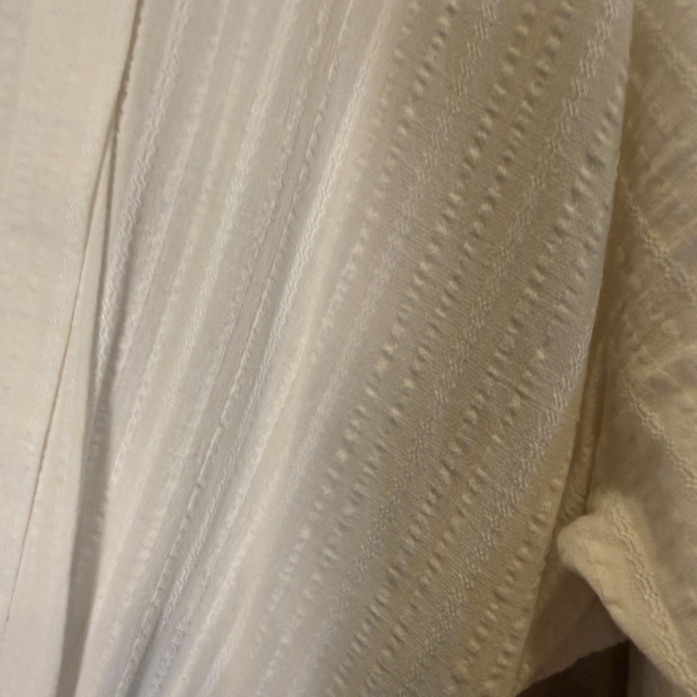 Jacquemus La Riviera White Twist-Front Beach Resort wear Shirt Dress sz S - Picture 6 of 12